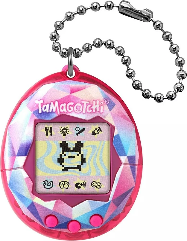 Tamagotchi Bandai Pink Treasure Jewel, lodër elektronike koleksionuese