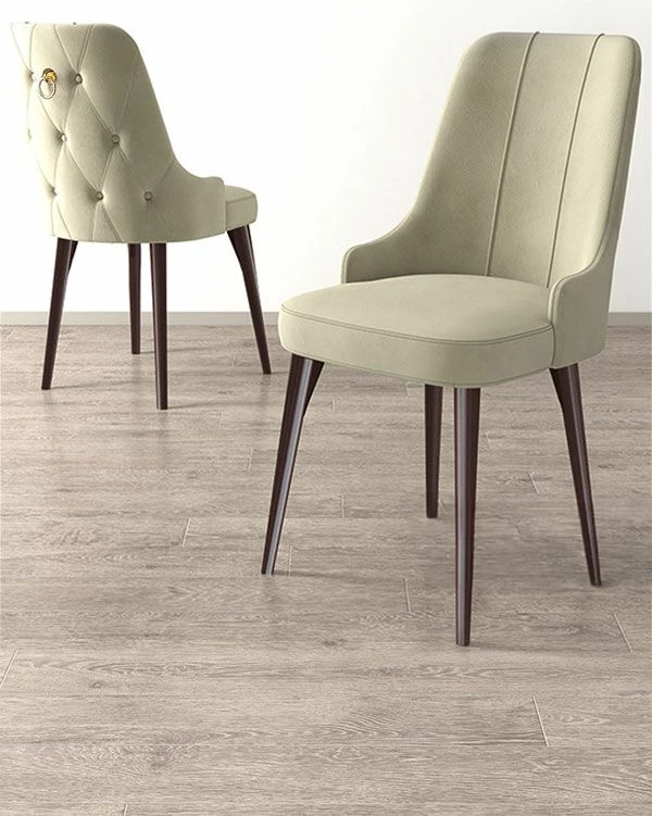 Set karrigesh (6 copë), Hanah Home Newa, krem, kafe