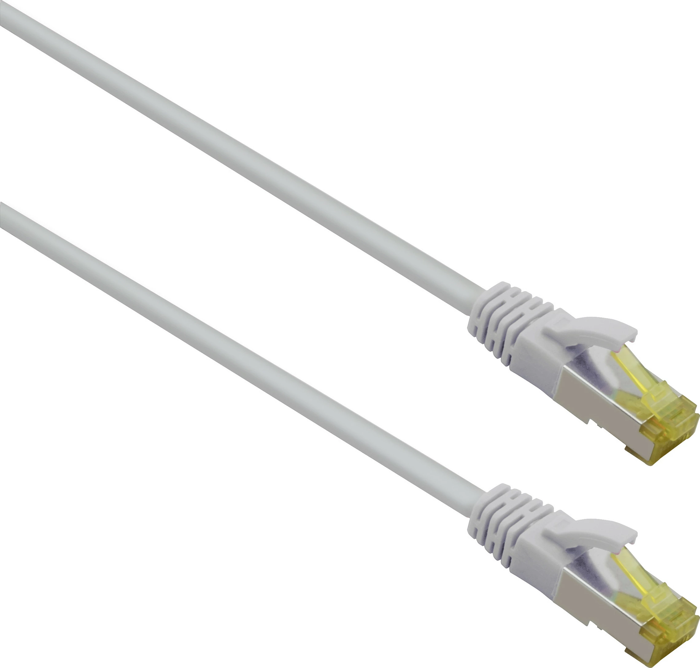 Kabllo rrjeti Helos 263740, Cat6a S/FTP, 0.25 m, RJ-45 në RJ-45, gri
