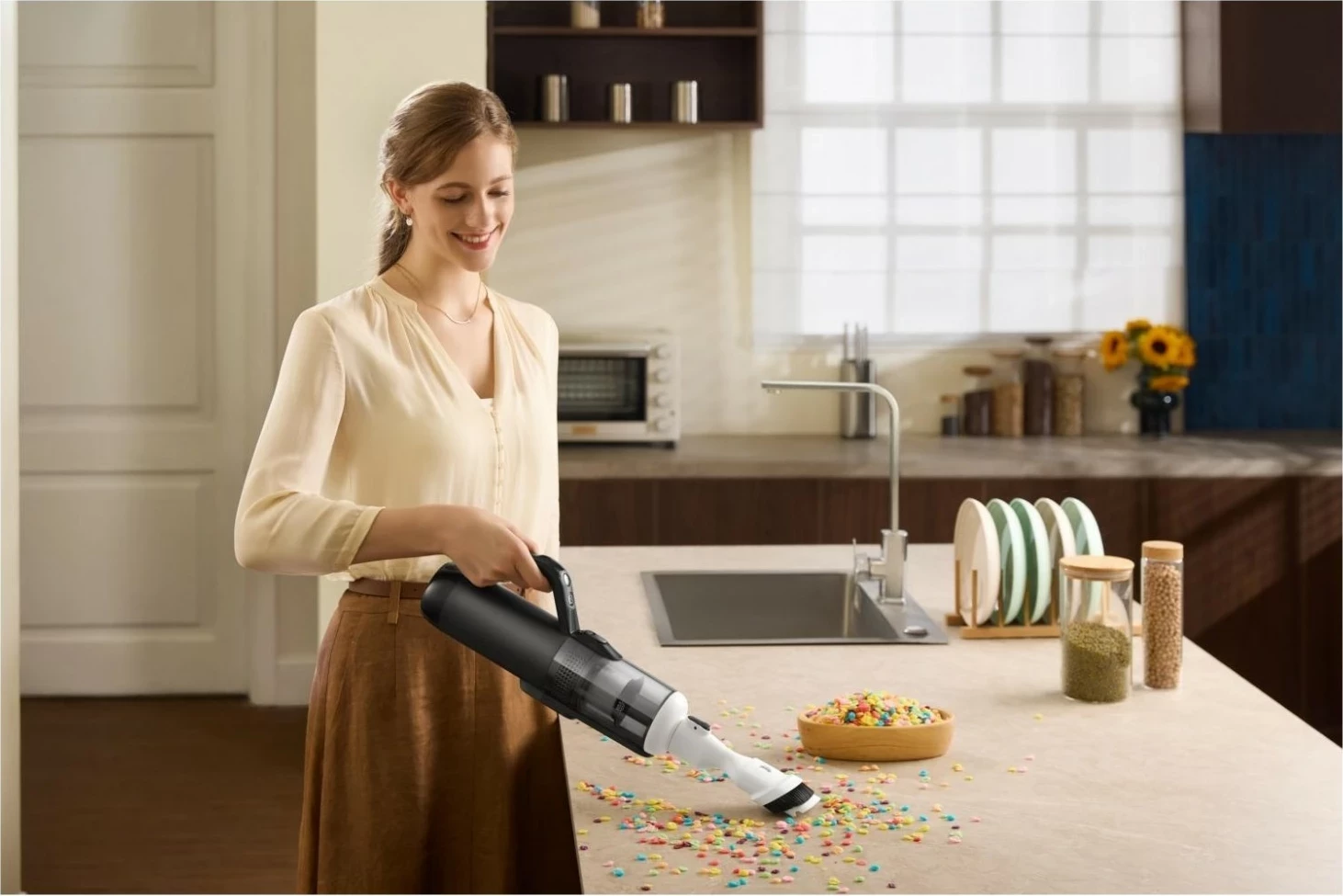 Fshesë me ujë Tineco Floor One Switch i5 Stretch, bardhë