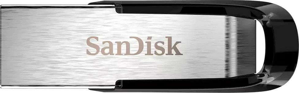 USB-Stick SanDisk Ultra Flair 1TB, metalik, argjendtë/zi