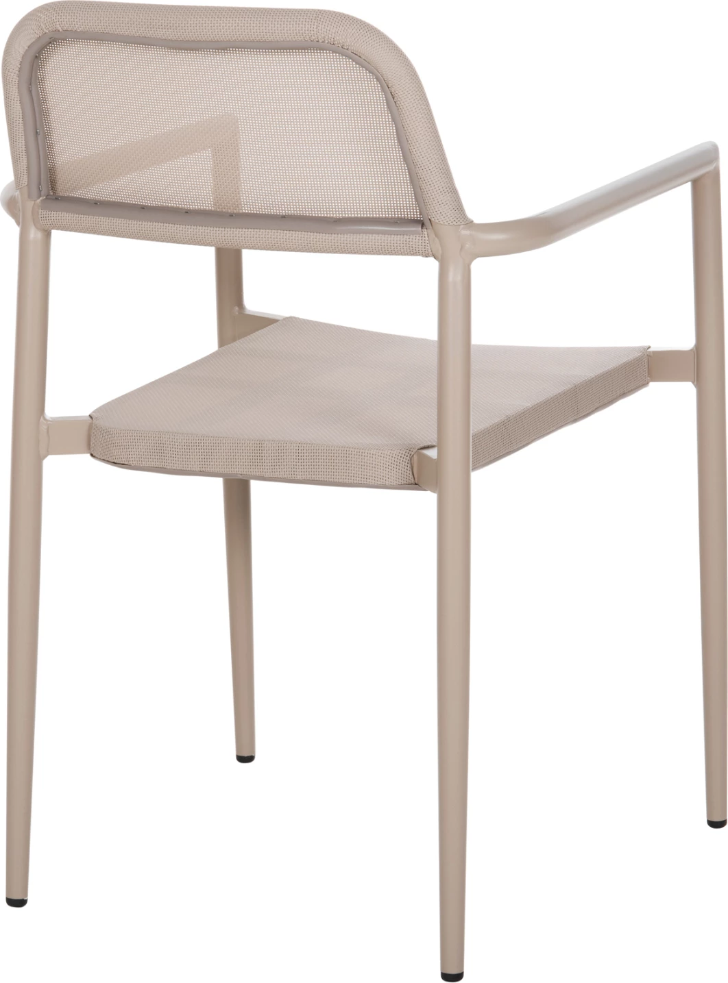 Karrige alumini RONNY, ngjyrë shampanjë, FH5998.03, 53x51x80H cm