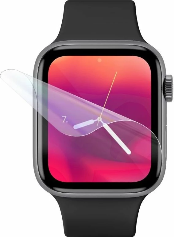 Film mbrojtëse Fixed Invisible Protector për Apple Watch 10 46mm, TPU 0.125mm, 2 copë, Transparent