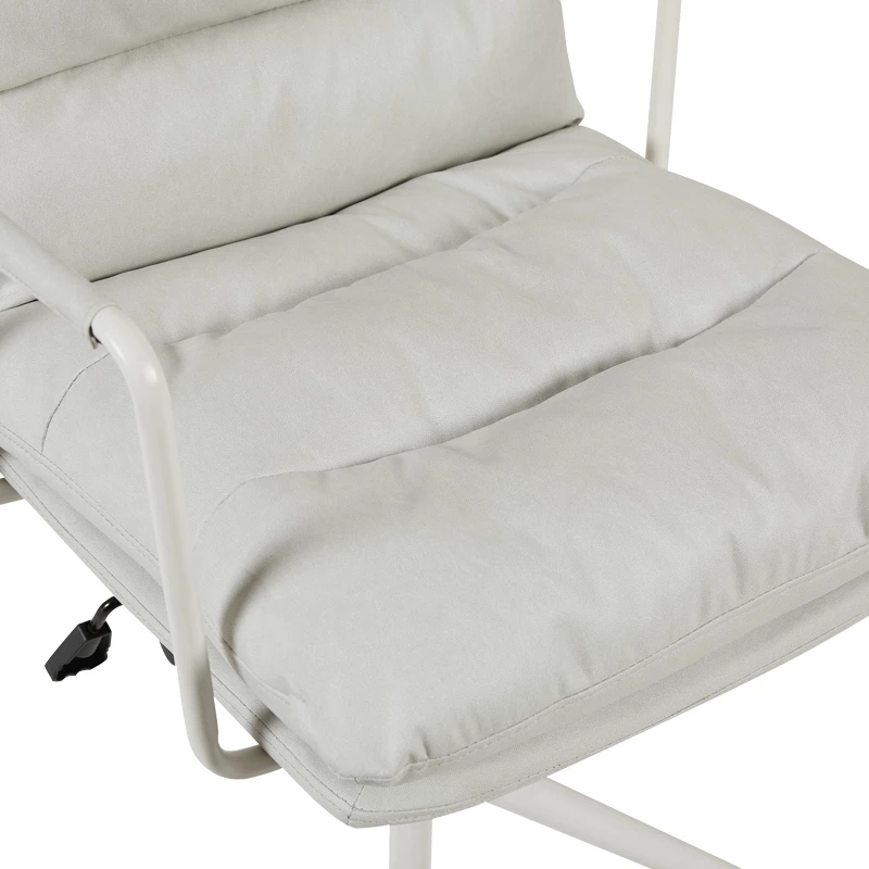 Karrige ekzekutive për zyre Kreno, ngjyrë gri, 56x67x89-97cm