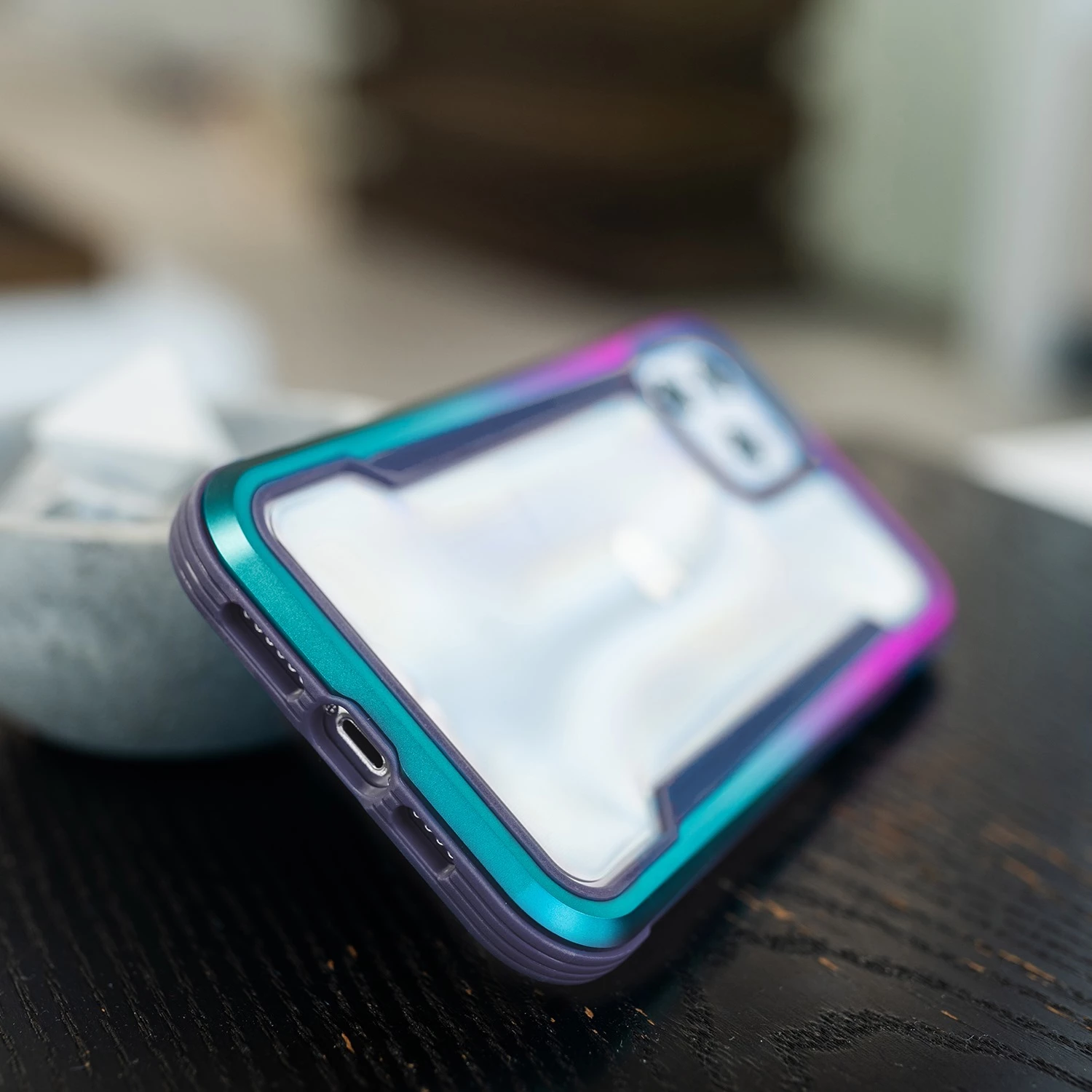 Mbështjellës Raptic X-Doria Shield për iPhone 14 Pro, MagSafe, Iridescent