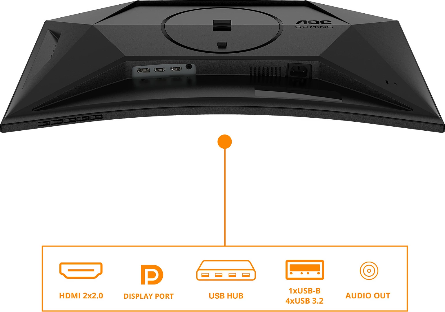 Monitor AOC G4 C27G4ZXU, 27", Full HD, 280Hz, i zi