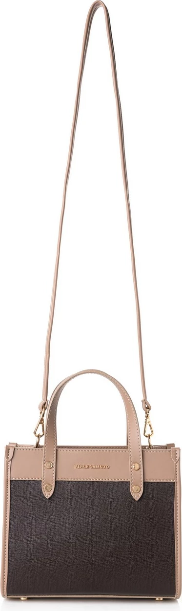Çantë tote Vince Camuto, Cortona, ngjyrë kafe dhe mink