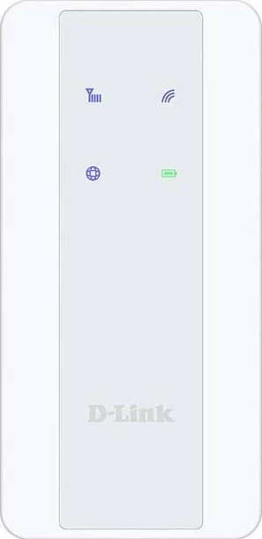 Hotspot mobil D-link F518, 5G, Wi-Fi 6 AX1800, bateri 8000mAh, bardhë