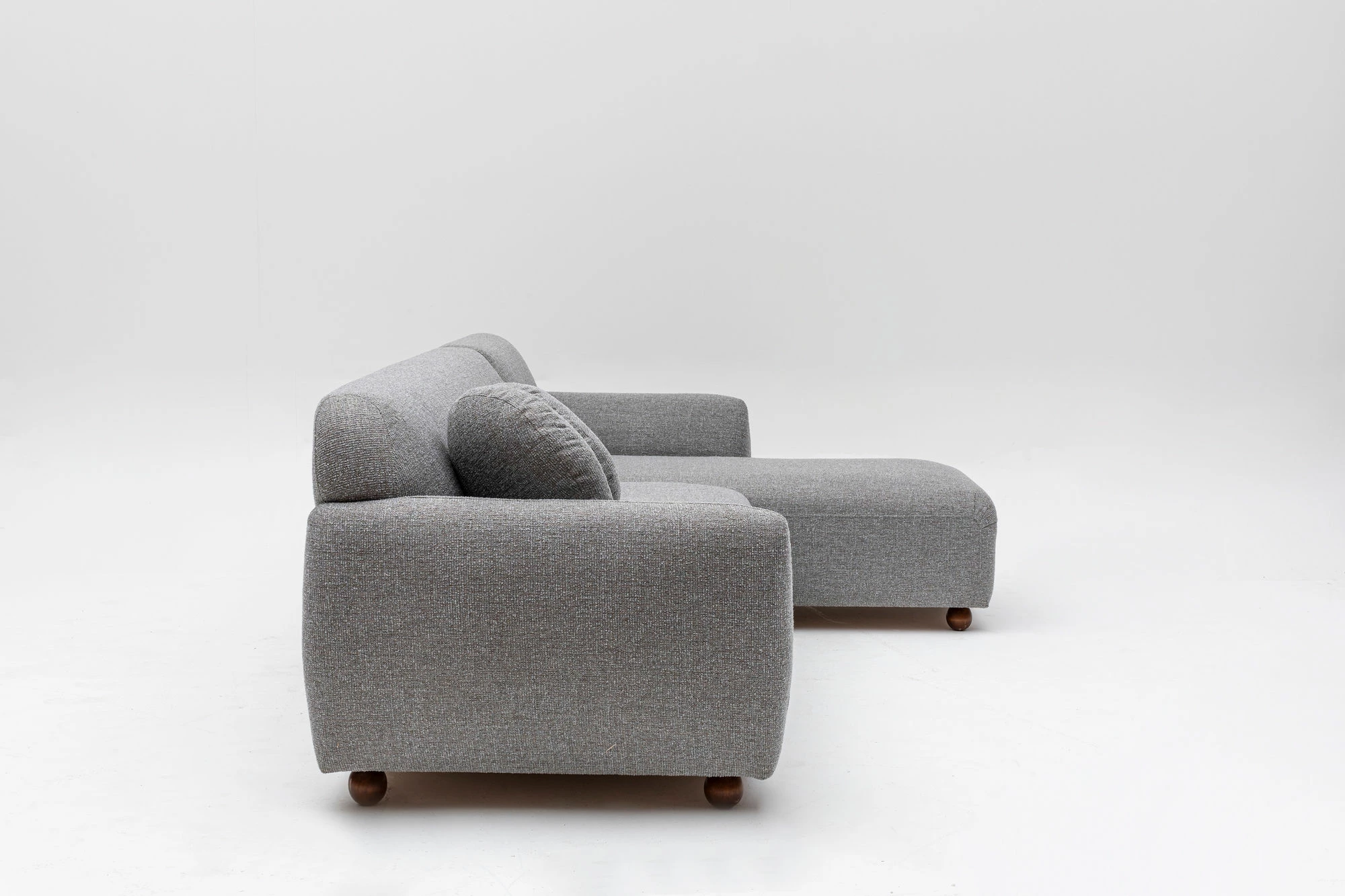 Këndare Eddy, ngjyrë gri e çelët, Atelier del Sofa