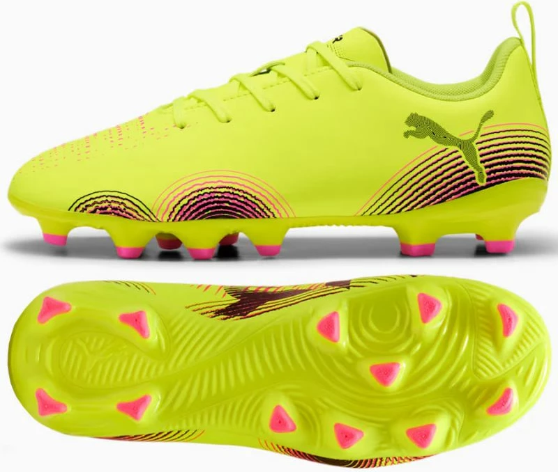 Atlete futbolli për fëmijë Puma, të verdha