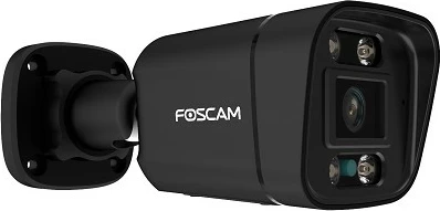 Kamerë sigurie Foscam V5EP, IP, Outdoor, PoE, 5MP, dy-drejtimëshe, e zezë