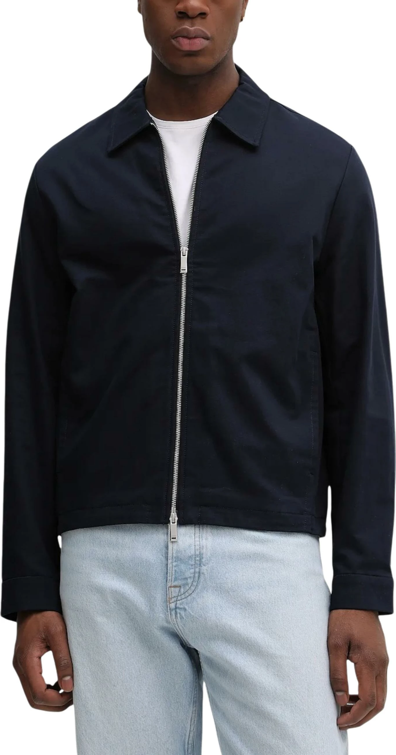 Jakne për meshkuj Calvin Klein LV04LE419G, kaltër e errët