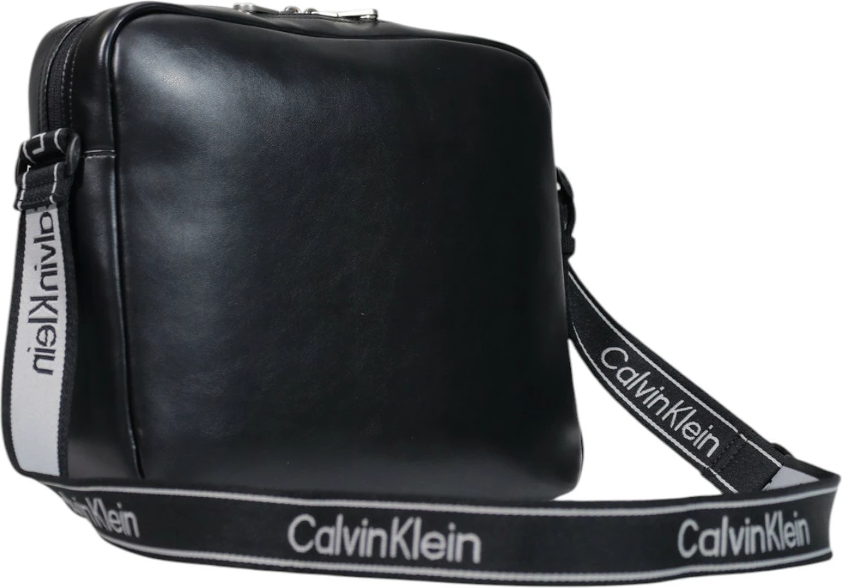 Çantë laptopi për meshkuj Calvin Klein LV04D3442G, e zezë
