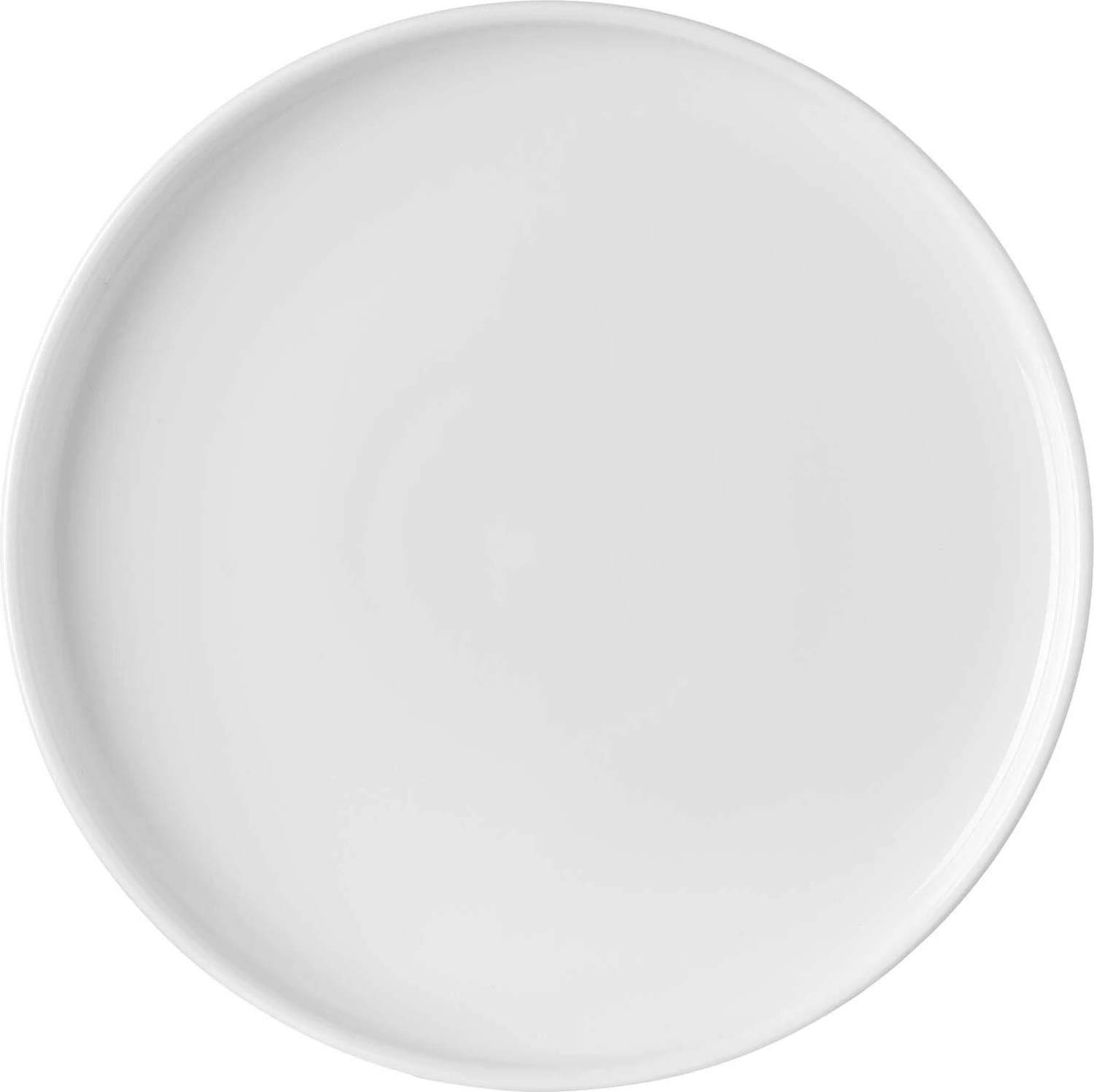 Pjatë me buzë të lartë Fine Dine Pure Bianco 300 mm, e bardhë, set 4 copë