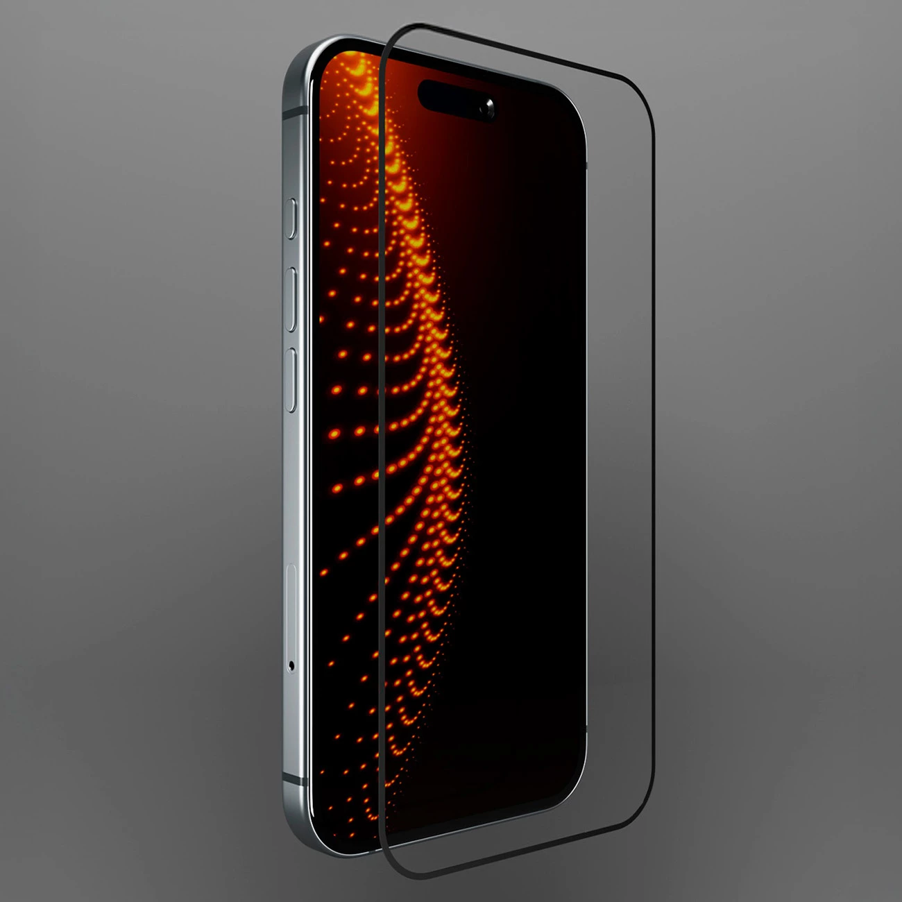 Xham mbrojtës i kalitur SBS D3O për iPhone 13/13 Pro/14/16e/17e, set me aplikator