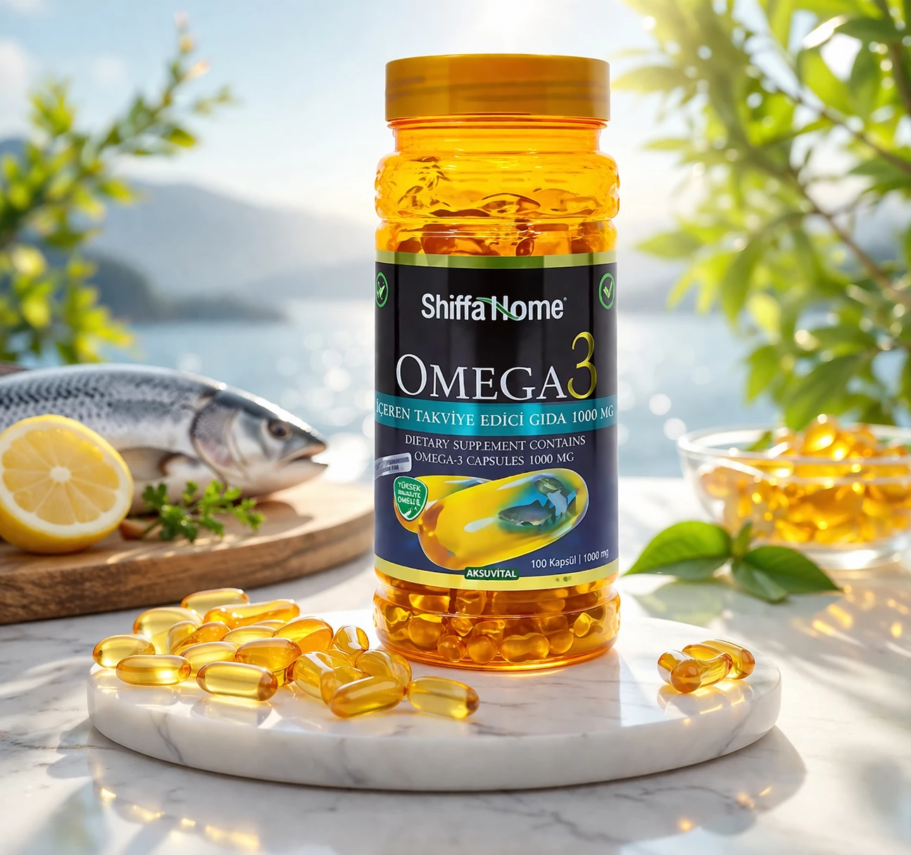 Omega 3 – Mbështetje e Plotë për Zemrën, Trurin dhe Vitalitetin