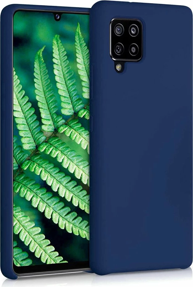 Mbështjellës silikoni Hurtel për Samsung Galaxy A42 5G, kaltër