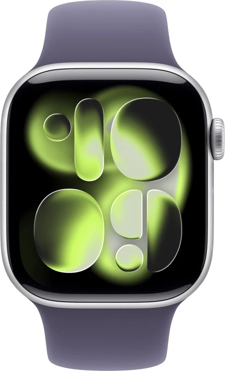 Apple Watch S11 42mm GPS Silver S/M Purple Fog Sport Band