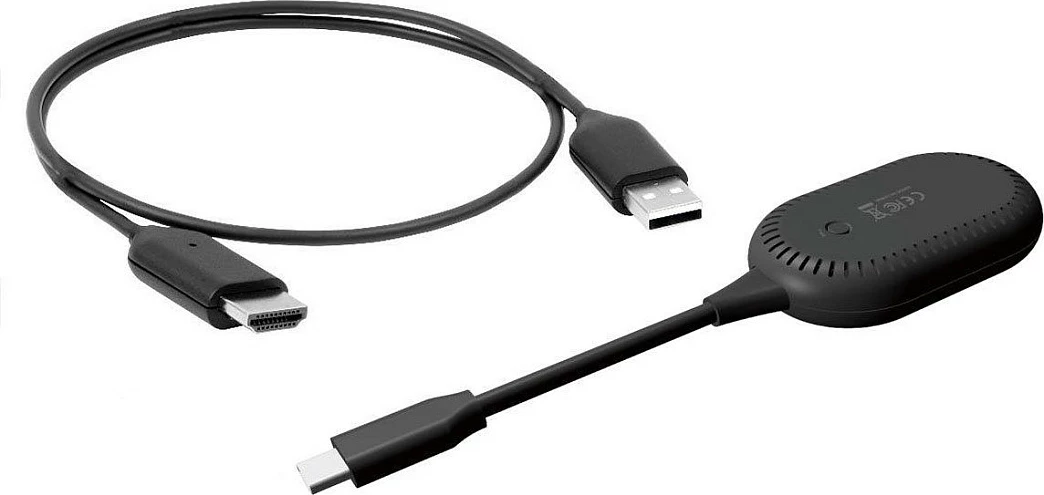 Dongle wireless display bluechip NWD6000, USB-C në HDMI, i zi
