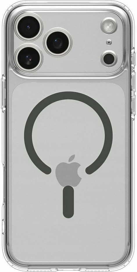 Mbështjellës Spigen Ultra Hybrid MagSafe për iPhone 17 Pro, TPU, transparent gri