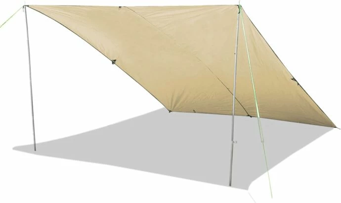 Tendë hije BRUNNER UV SUNNY 2x3m, bezhë, set me 2 shtylla
