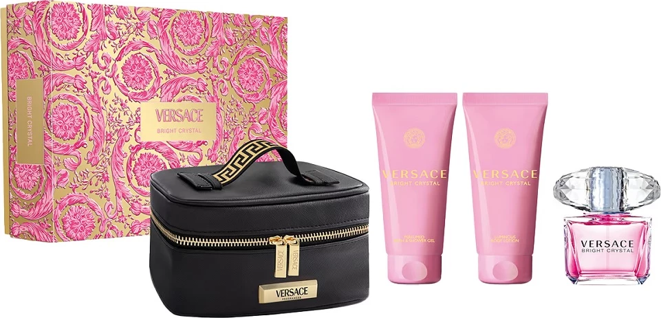 Set Eau de Toilette për femra Versace Bright Crystal, 90ml
