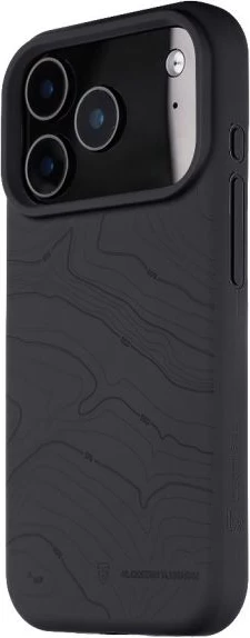 Mbështjellës silikoni Tactical Beaver për iPhone 17 Pro Max, anti-shok, Asphalt