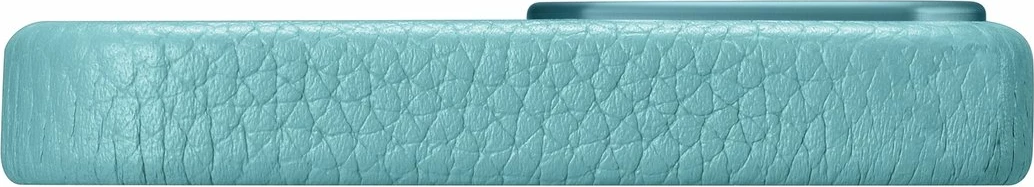 Mbështjellës iCarer Litchi Premium për iPhone 14, lëkurë natyrale, MagSafe, Jeshil