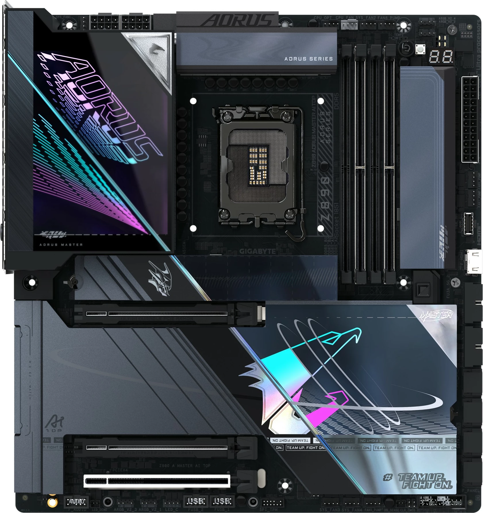 Pllakë amë Gigabyte Z890 AORUS MASTER AI TOP, Intel