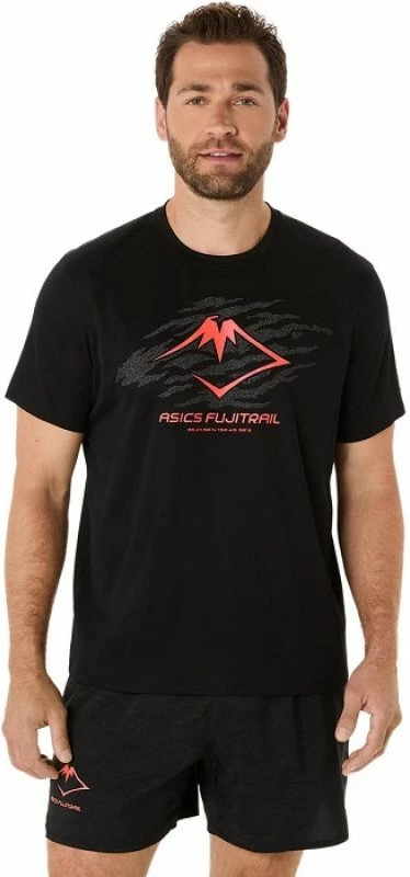 Maicë për meshkuj Asics, e zezë