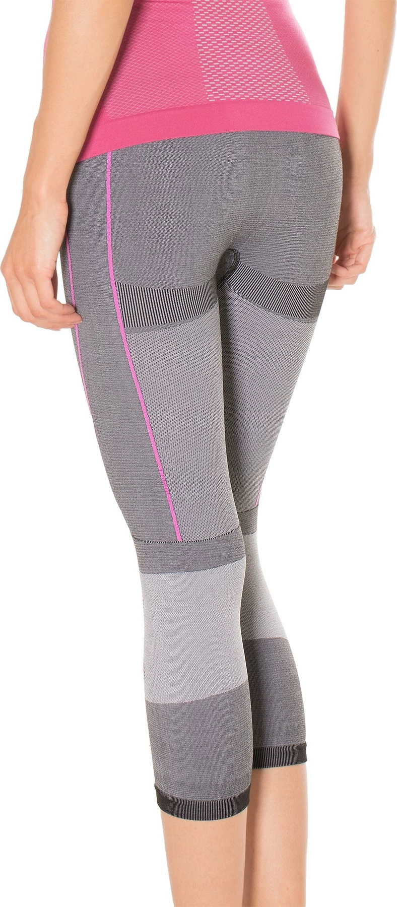 Tuta sportive për femra, gri dhe rozë, Jumeon, 237-009215, L/XL