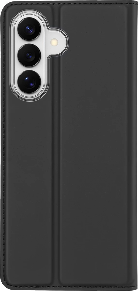 Mbështjellës Dux Ducis Skin Pro për Samsung Galaxy S26, flip me portofol dhe stand, PU+TPU, i zi