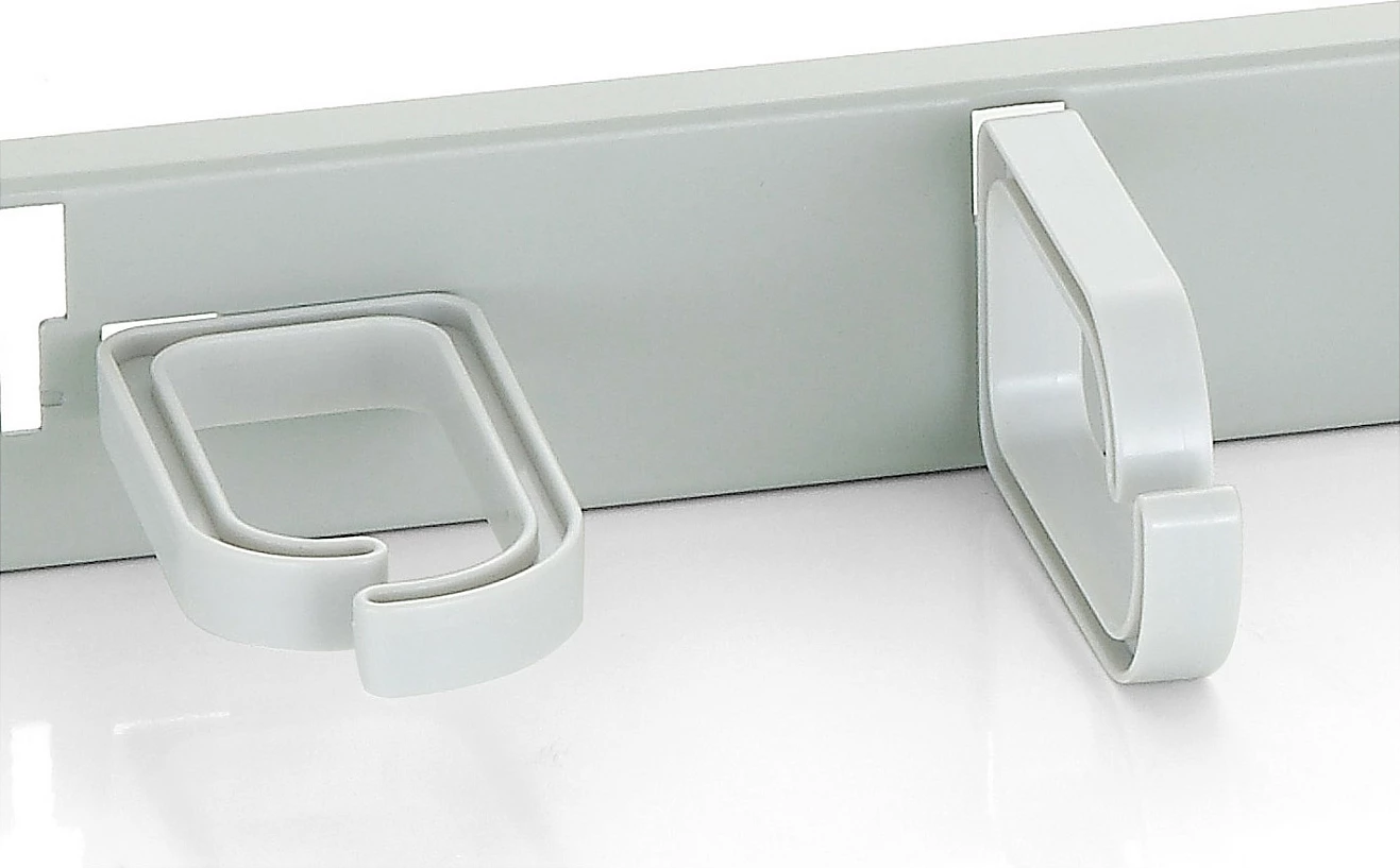 Panel menaxhimi kabllosh Equip 19" rack, plastikë/çelik, gri