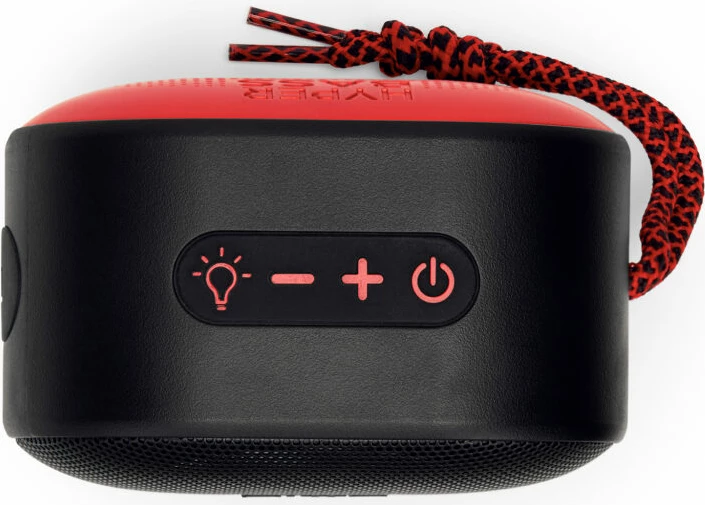 Altoparlant portativ Bluetooth Aiwa BST-330RD, 10 W, IPX6, RGB, bateri 1500 mAh, i kuq