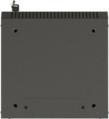 Kasë RACK Lanberg 10" 6U 300x300, e zezë, dyer xhami