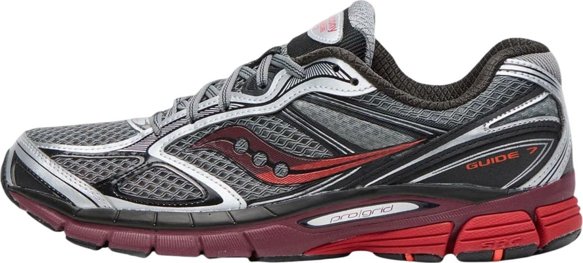 Atlete për meshkuj Saucony ProGrid Guide 7 S101493-1013, argjendta/zeza [Madhësia: 44.5]