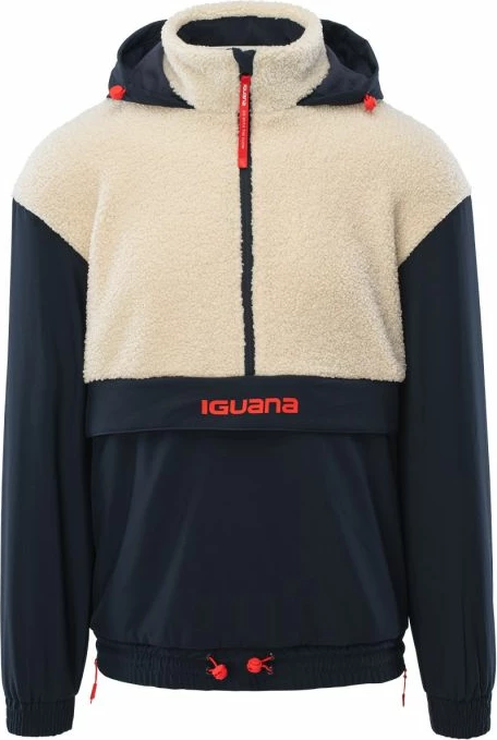 Jakne për meshkuj Iguana, e bardhë/zezë