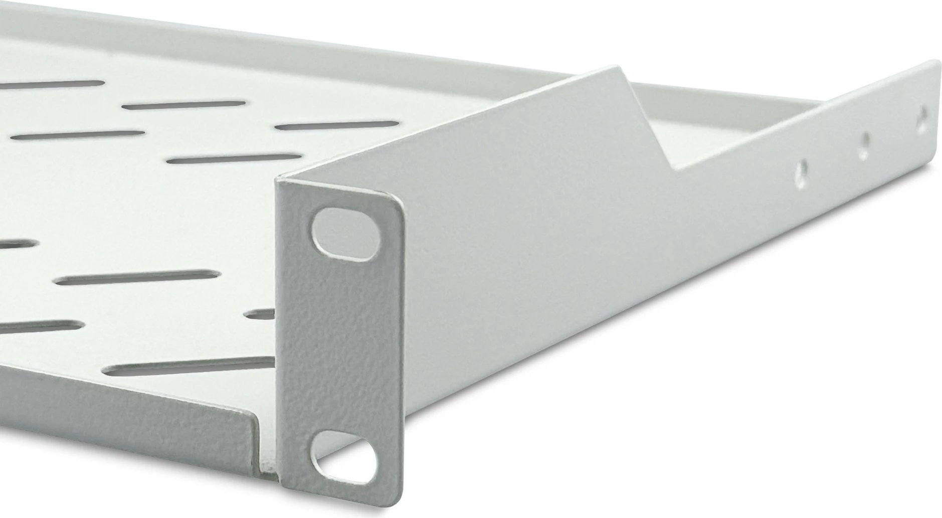 Raft rack Digitus 1U 48.3cm, deri 15kg, gri