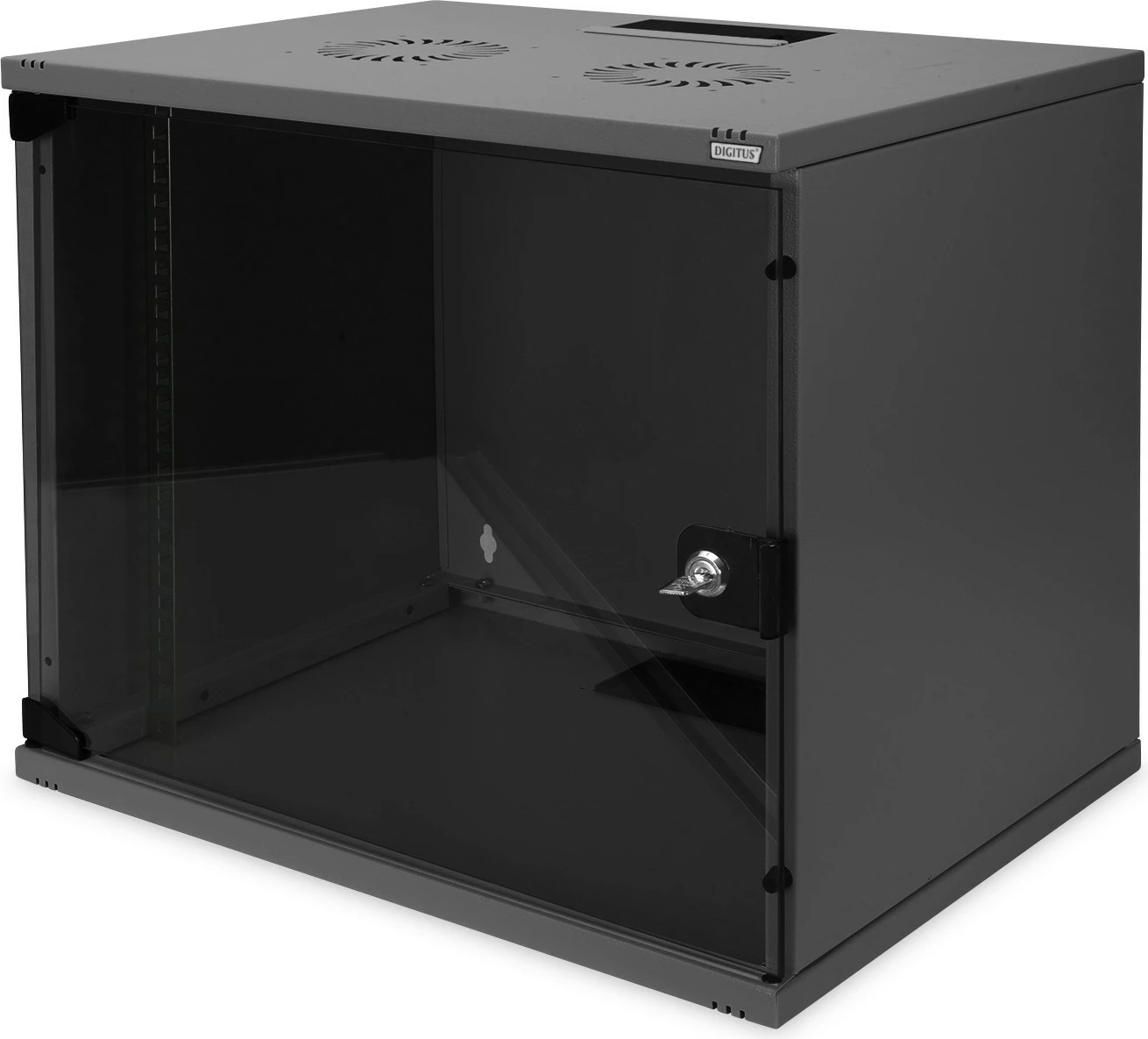 Kasë muri Digitus SOHO 9U 460x540x400mm, e zezë