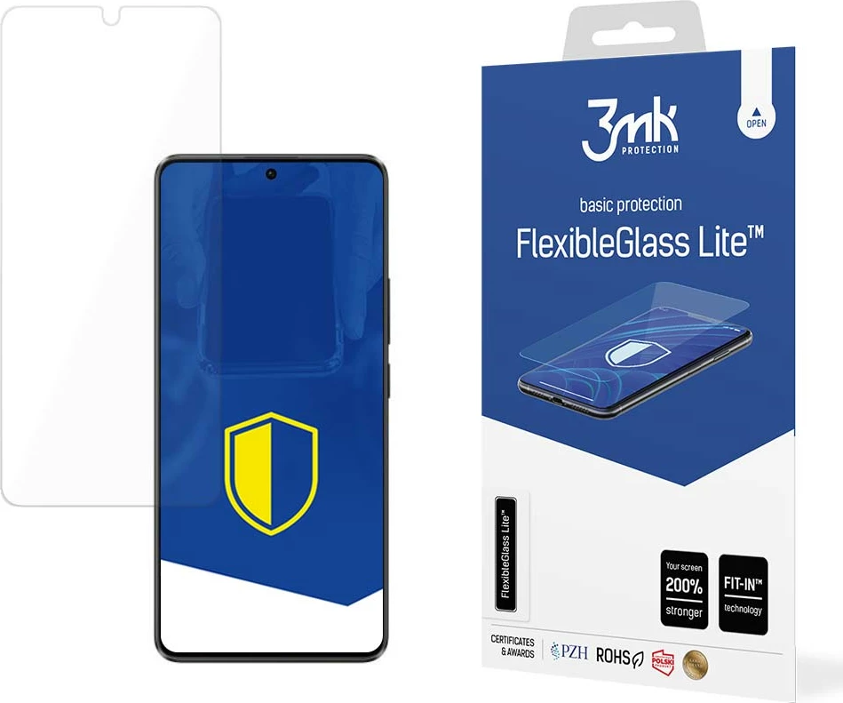 Xham mbrojtës hibrid 3mk Protection FlexibleGlass Lite për Xiaomi Poco X6 Pro 5G