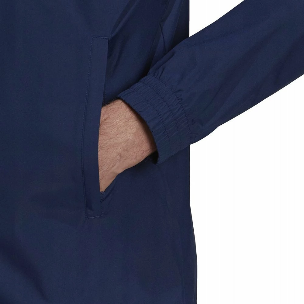 Xhaketë shiu Adidas Entrada 22 IK4011, me kapuç, madhësia M, navy