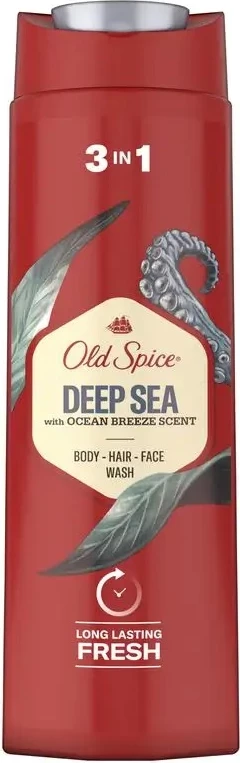 Shower gel për meshkuj Old Spice Deep Sea 400ml
