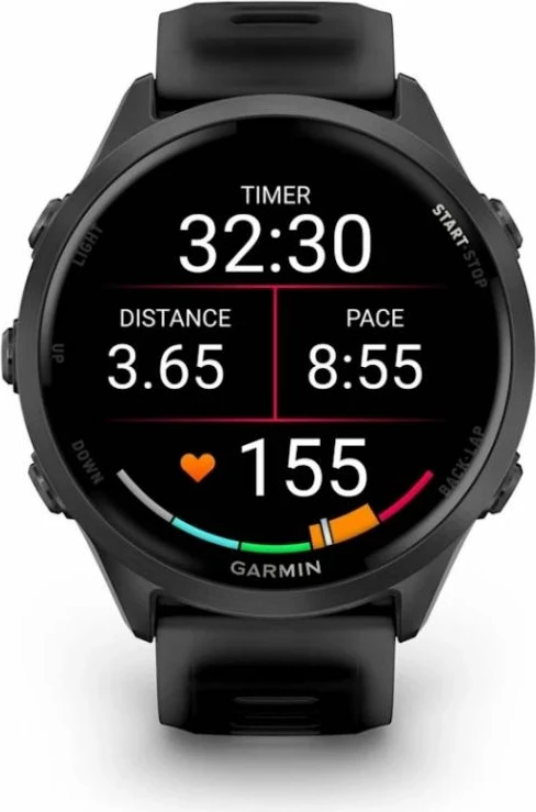 Orë sportive Garmin Forerunner 570, e zezë