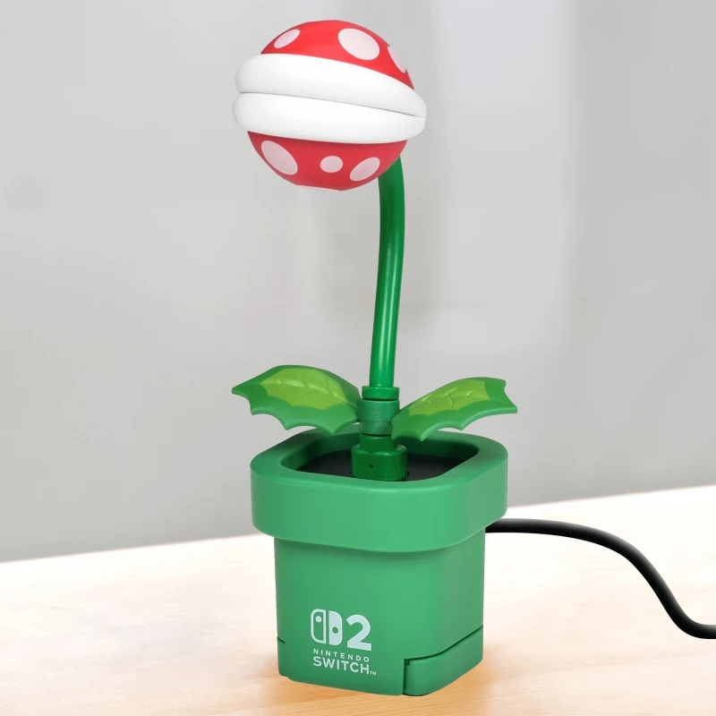 Kamerë USB-C Hori Piranha Plant (Super Mario) për Nintendo Switch 2, gjelbër/kuqe