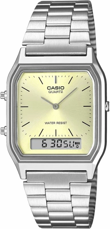 Orë dore për femra Casio, argjend