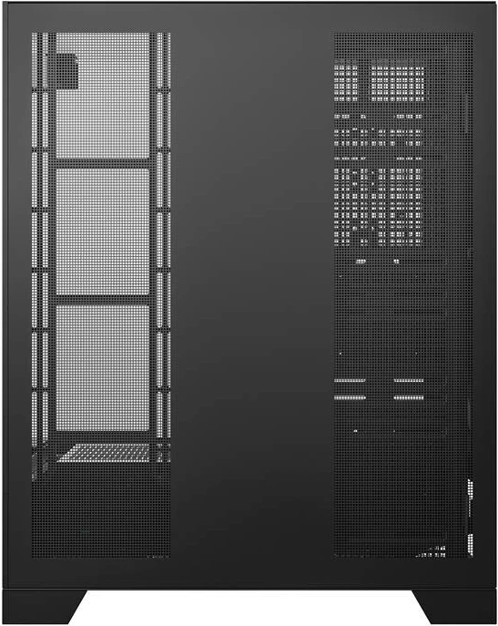 Kasë Darkflash DY450L, Big Tower, pa ventilatorë, e zezë