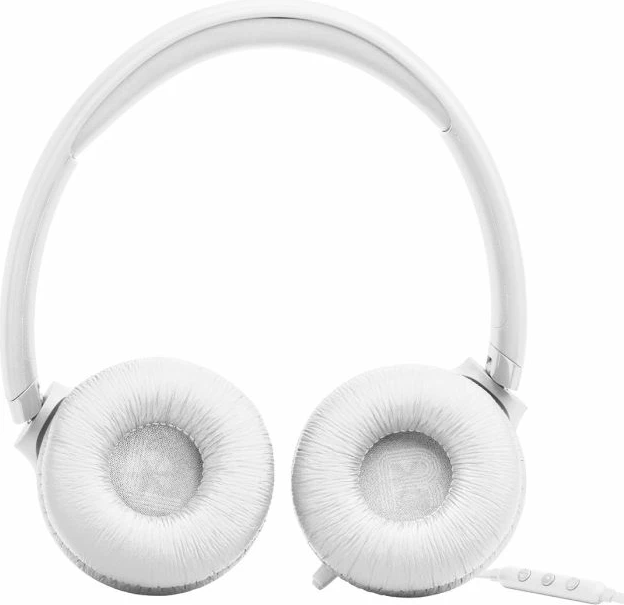 Kufje JBL Tune 530C, USB-C me kabllo, Hi-Res Audio, mikrofon, të palosshme, të bardha