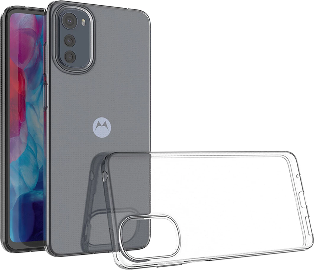 Mbështjellës Hurtel Ultra Clear 0.5mm për Motorola Moto E32, Transparent