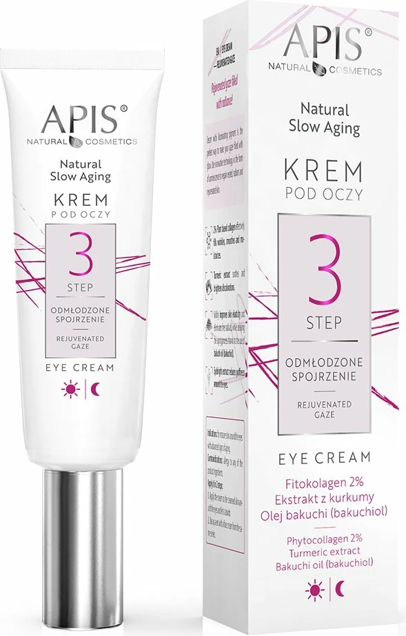 Krem për sy APIS Natural Slow Aging Step 3 për femra, 15ml