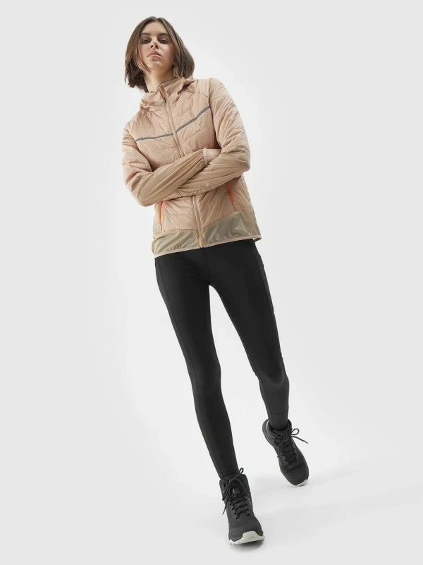 Jakne trekking për femra 4F Primaloft Black Insulation Eco 4FWSS24TDJAF383-83S, e zezë [Madhësia: XL]